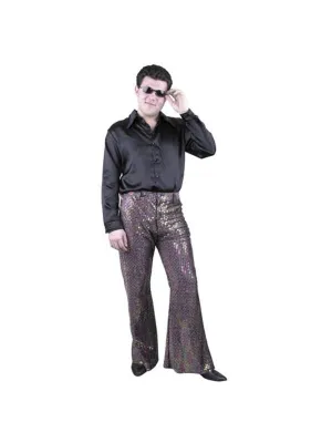 Adult Men's Sequin Disco Pants Adult Men's Sequin Disco Pants