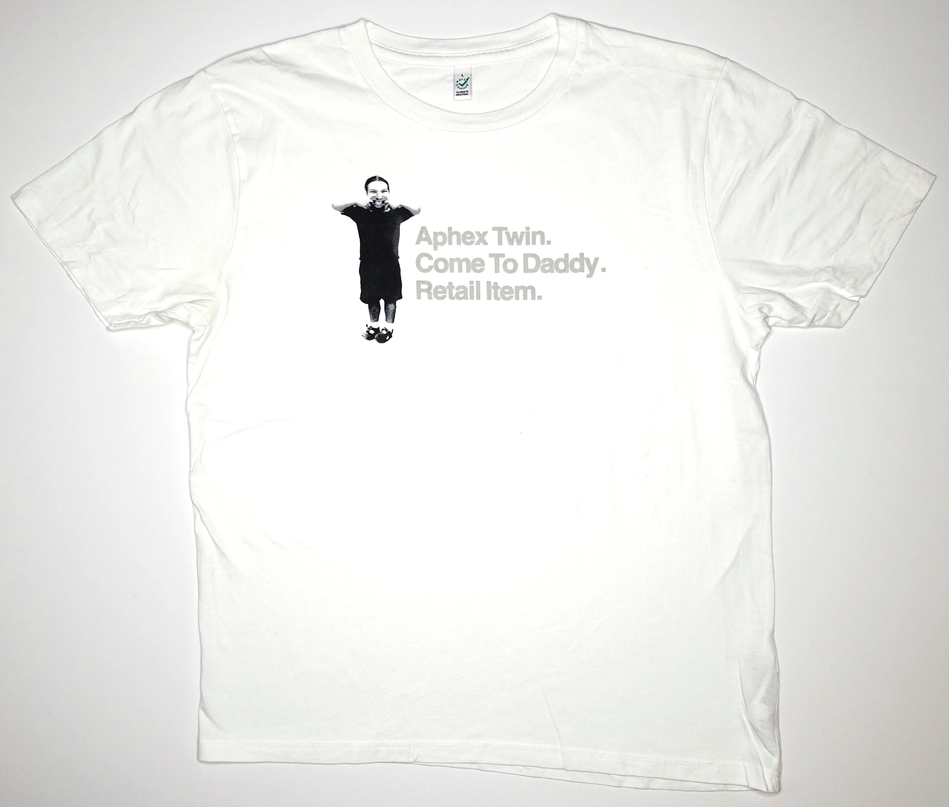 Aphex Twin - Come To Daddy Retail Item Shirt Size Large