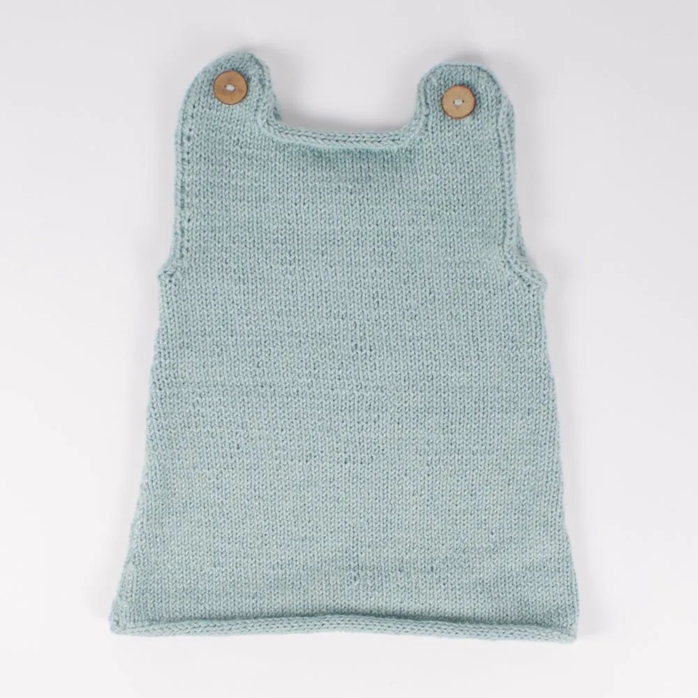 Baby Knitting PDF Pattern - Pinafore
