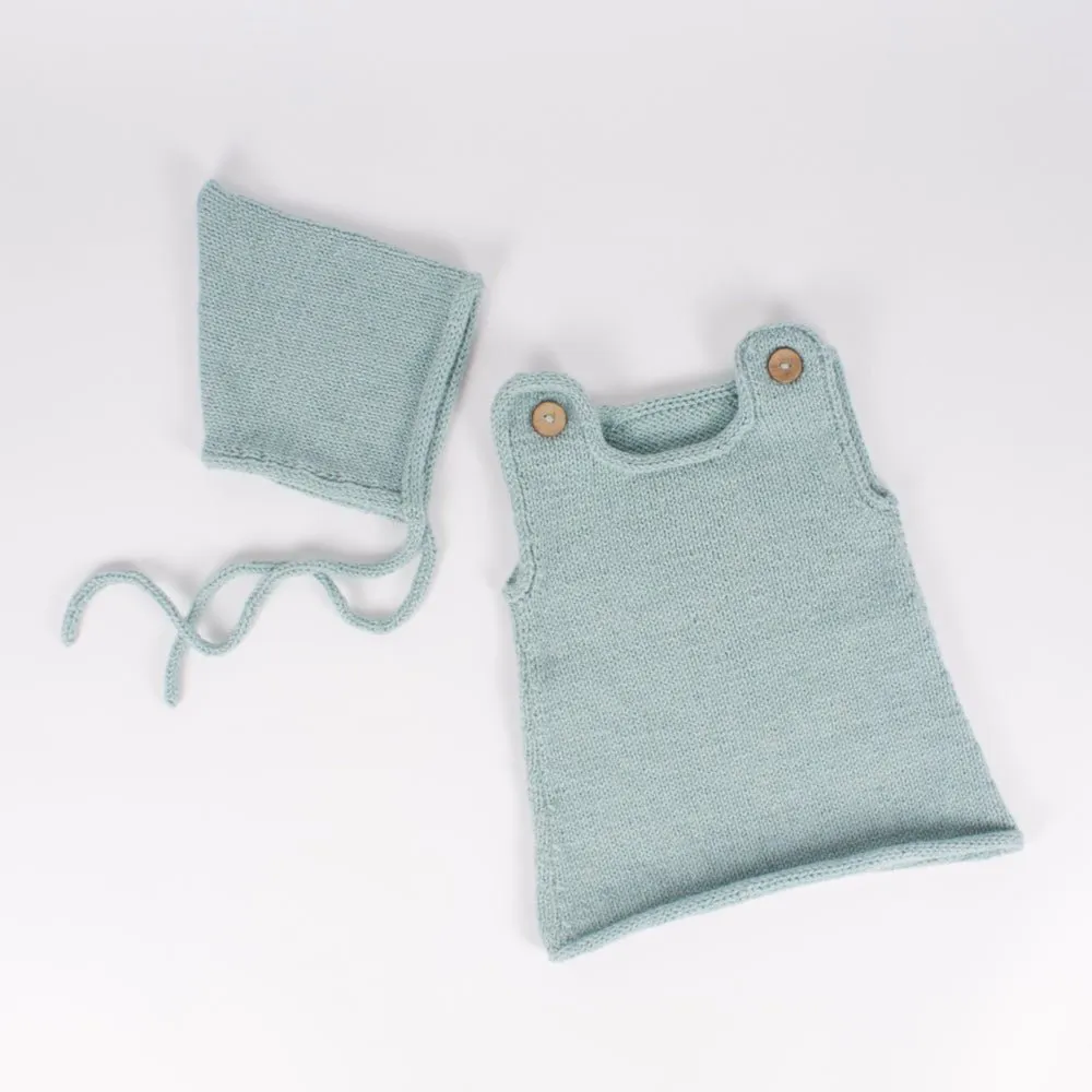 Baby Knitting PDF Pattern - Pinafore