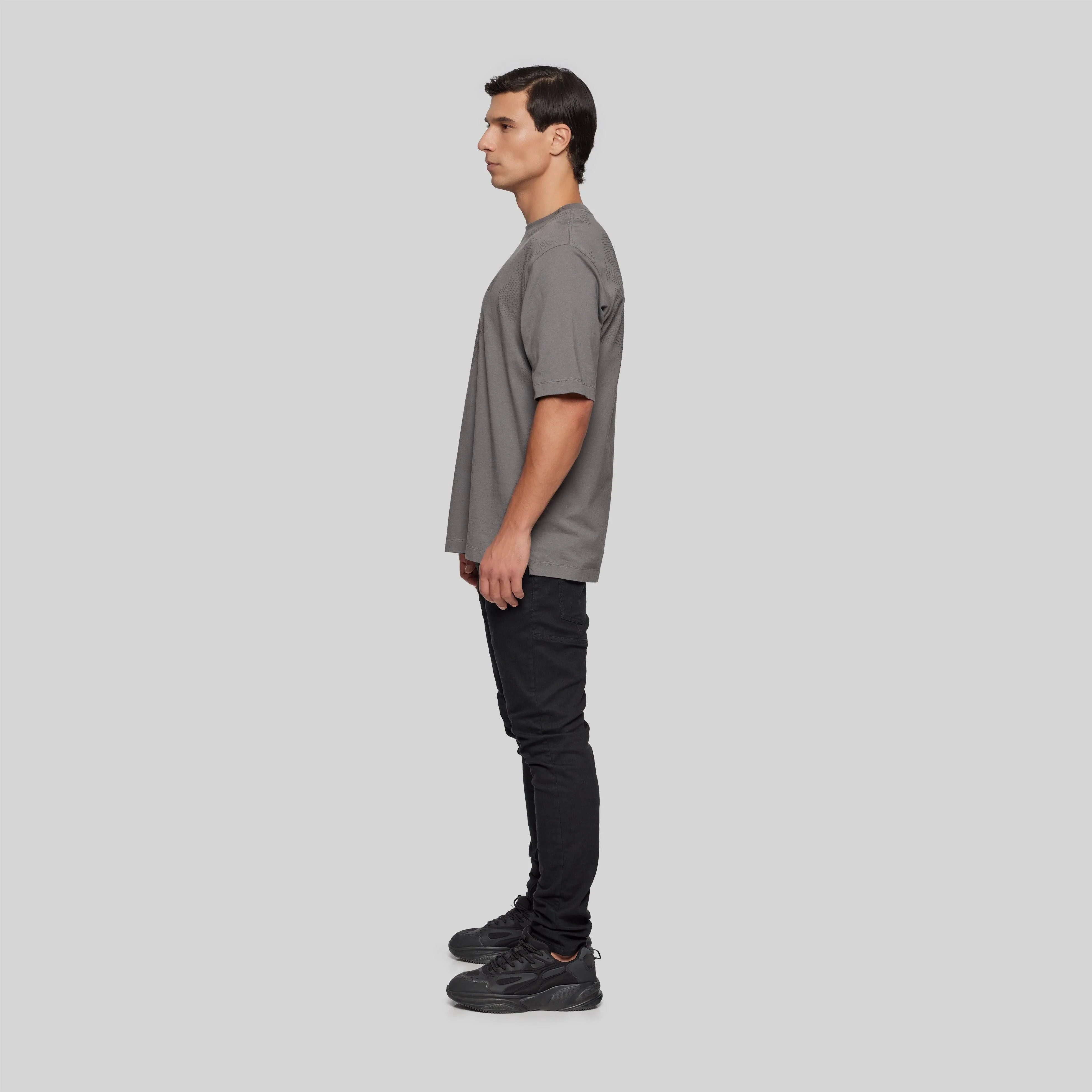 BALZAN GREY T-SHIRT OVERSIZE