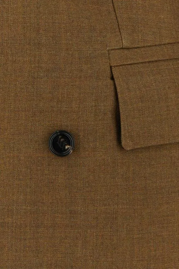 BOTTEGA VENETA | Biscuit wool blend coat