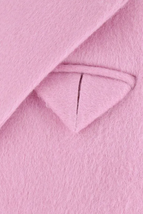BOTTEGA VENETA | Pink wool blend coat
