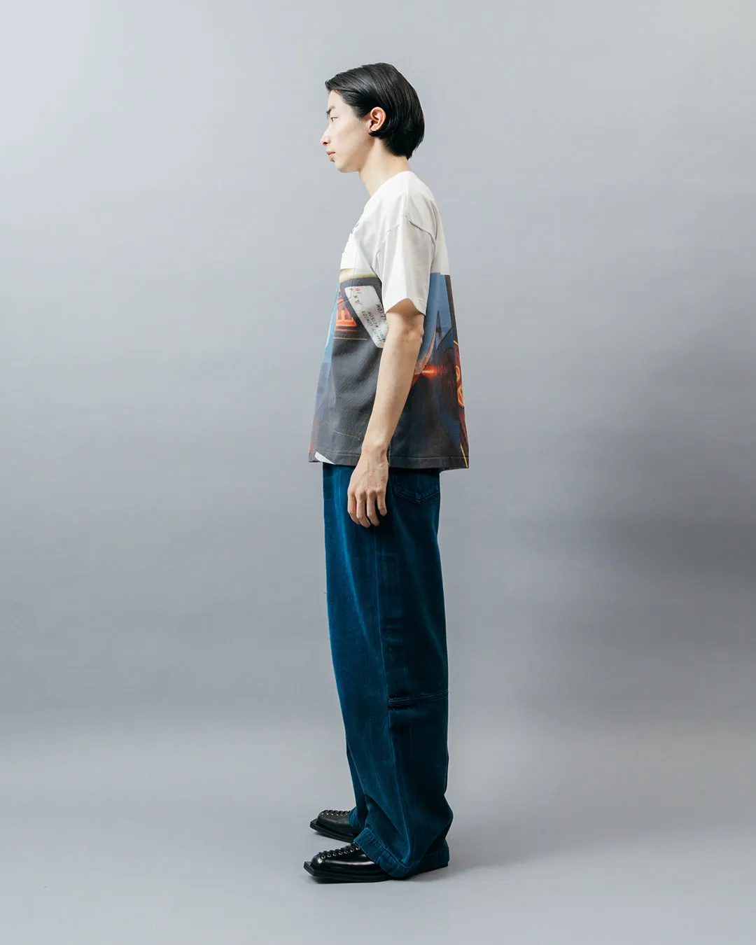CALMNIGHT CRUISING T-SHIRT .09【WHITE】
