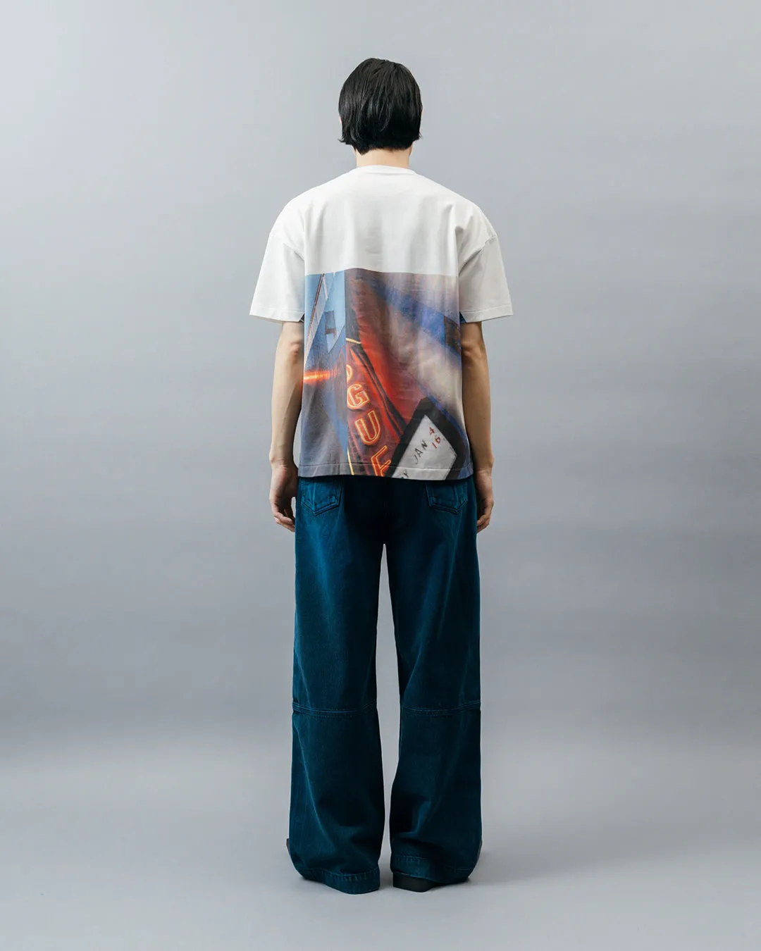 CALMNIGHT CRUISING T-SHIRT .09【WHITE】