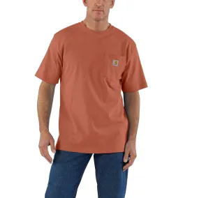Carhartt Mens Loose Fit Heavyweight Short Sleeve Pocket T-Shirt