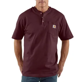 Carhartt Men's Port Short Sleeve Workwear Henley