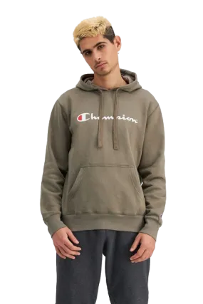 CHAMPION SCRIPT HOODIE - MENS - CANOE