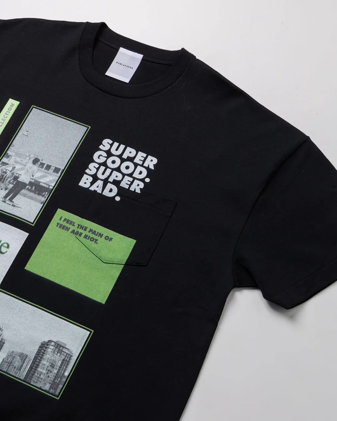 COMPOSITION T-SHIRT .09【BLACK】