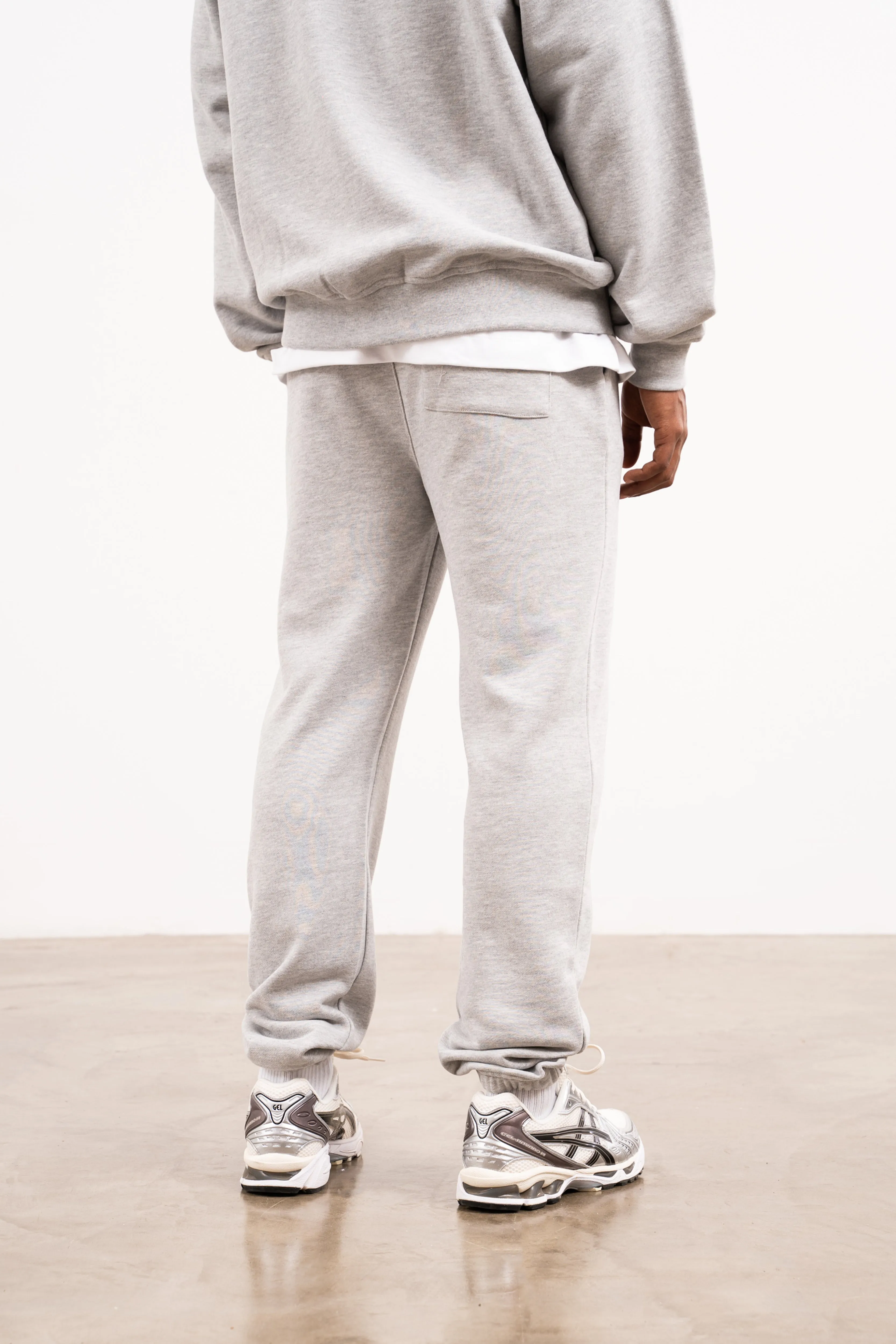CTRE RELAXED CUFFED JOGGERS - GREY MARL