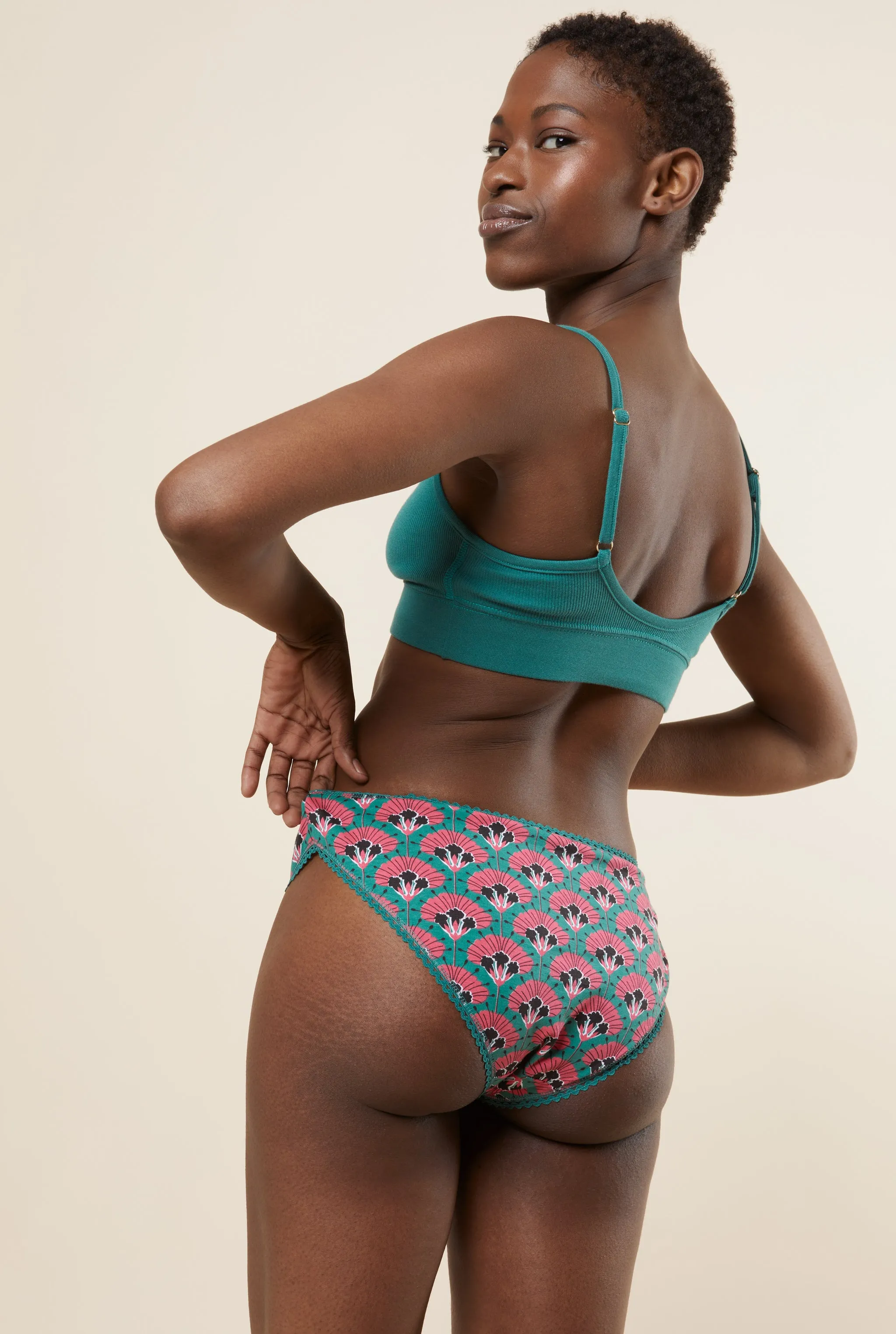 Culotte Coton BIO - Fleur de Paon
