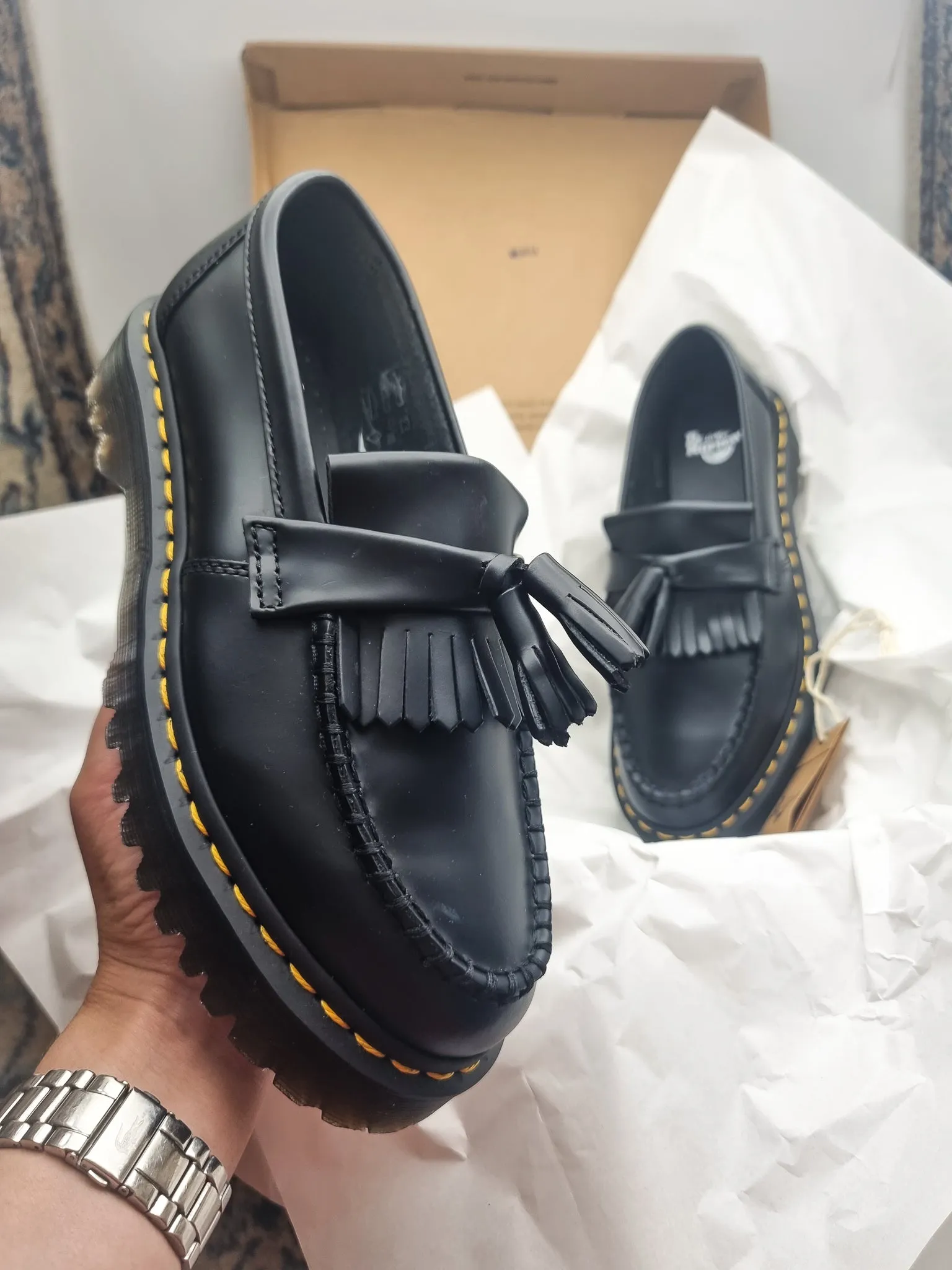 DR. MARTENS ADRIAN BEX BLACK SMOOTH