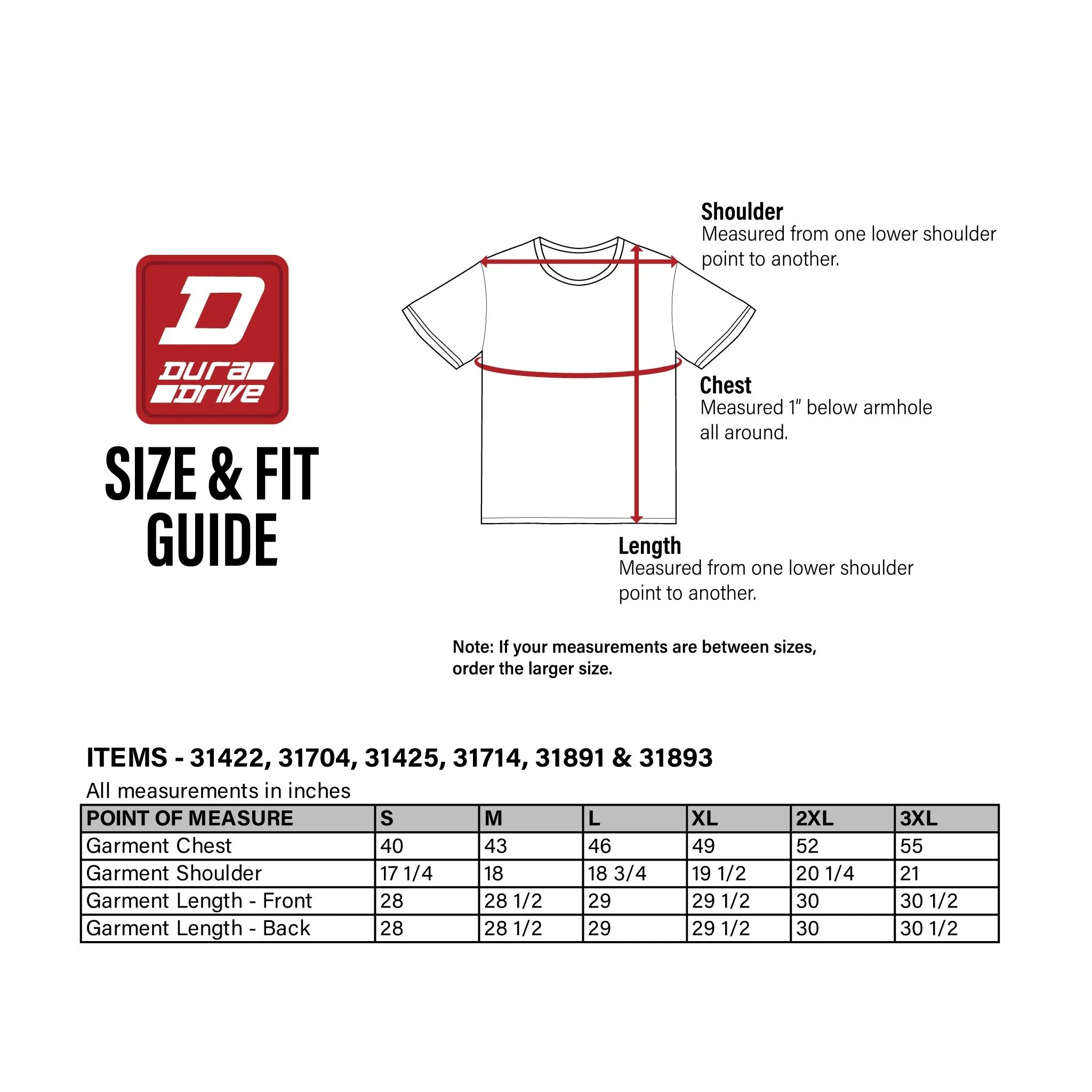 DURADRIVE RED LABEL WEEKEND QUILTED TOP