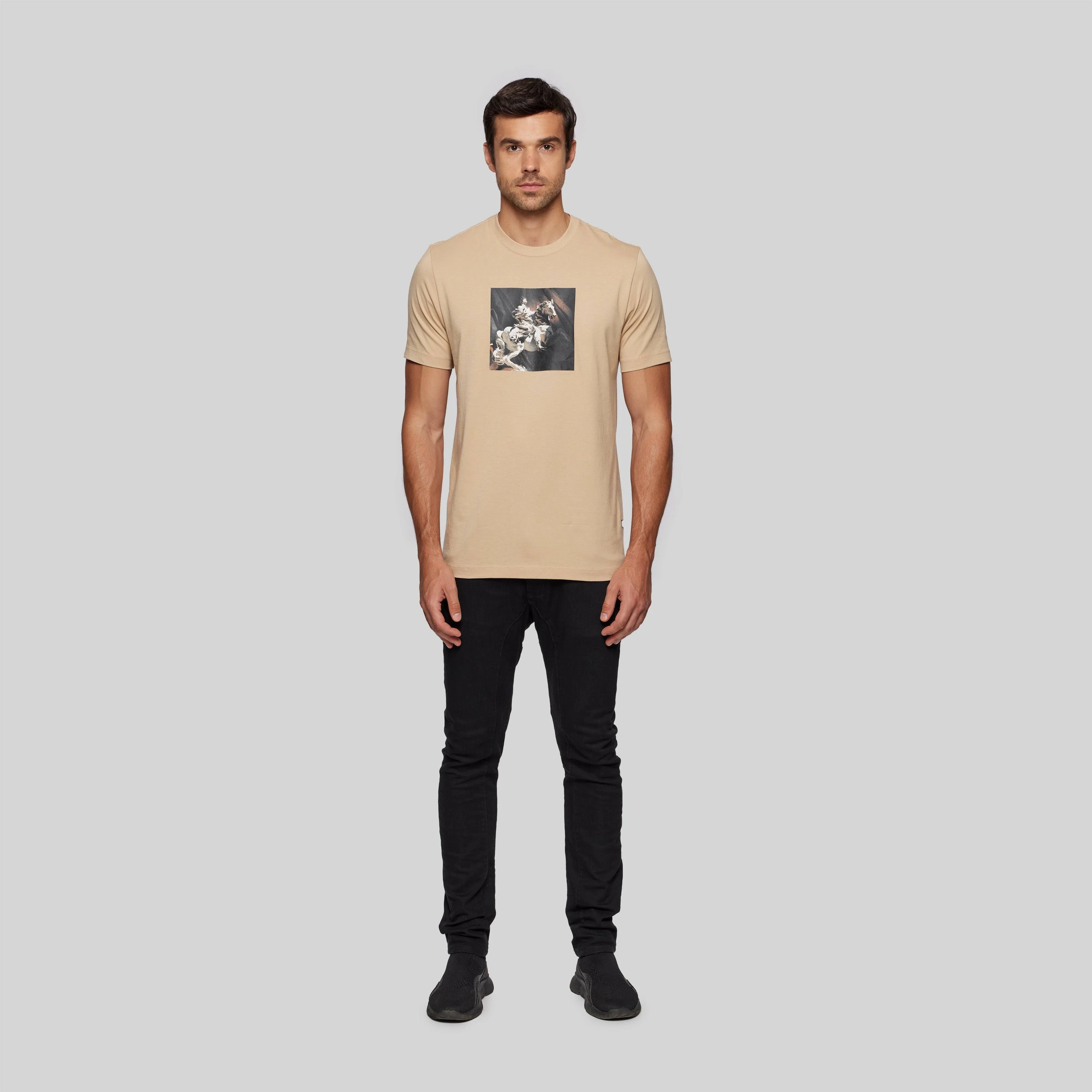 ELNATH CAMEL T-SHIRT