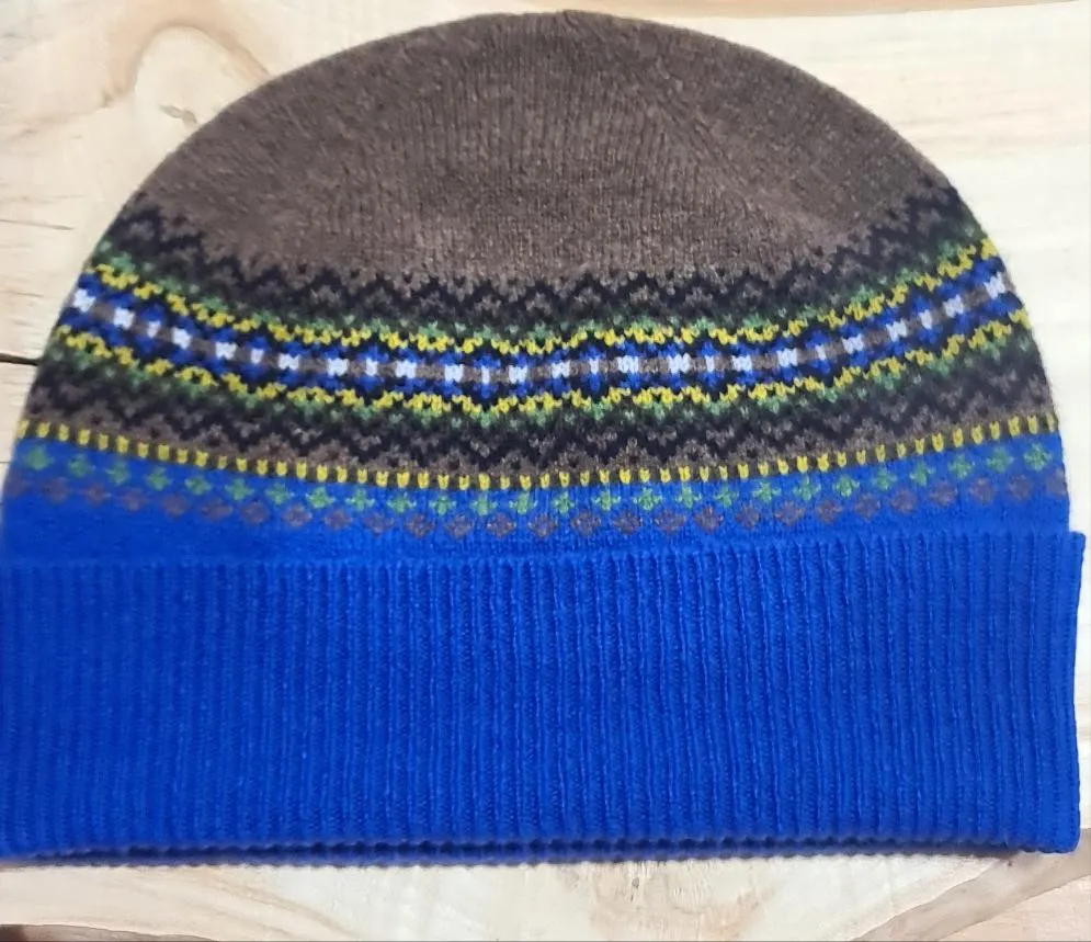 Eribe Scottish Alpine Turn Up Hat Harris Brown H4239