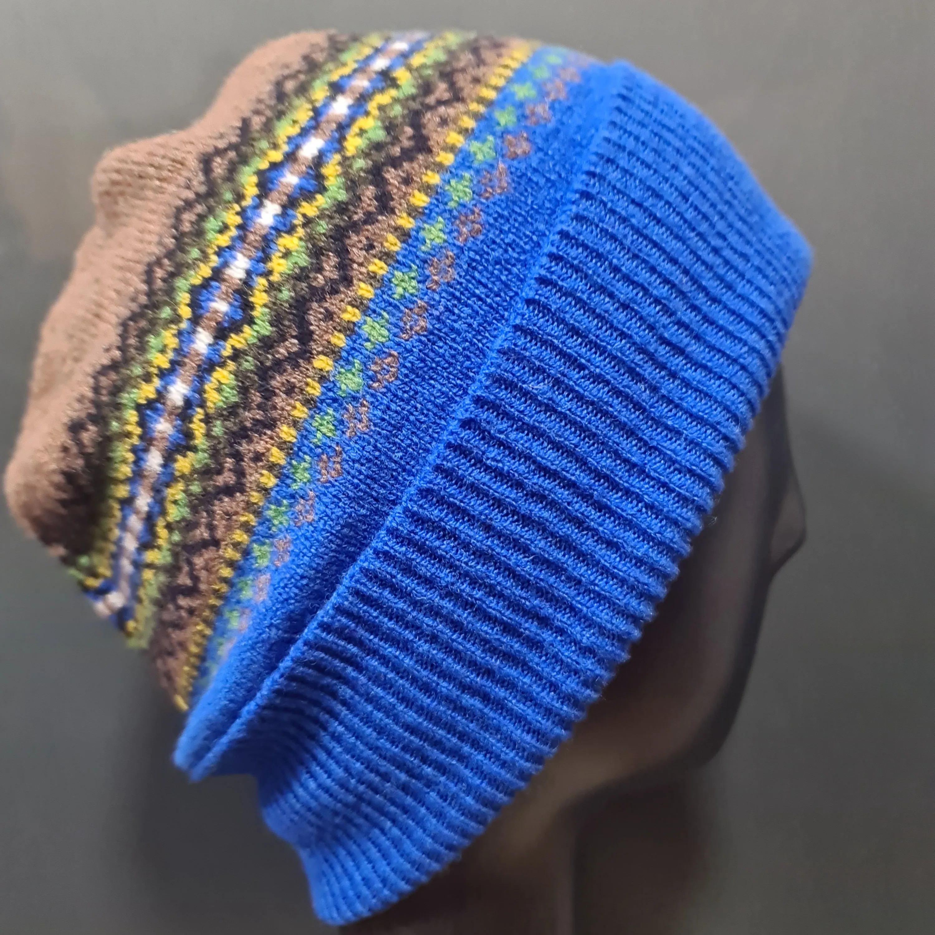 Eribe Scottish Alpine Turn Up Hat Harris Brown H4239