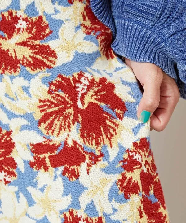 Floral Pattern Easy Pants