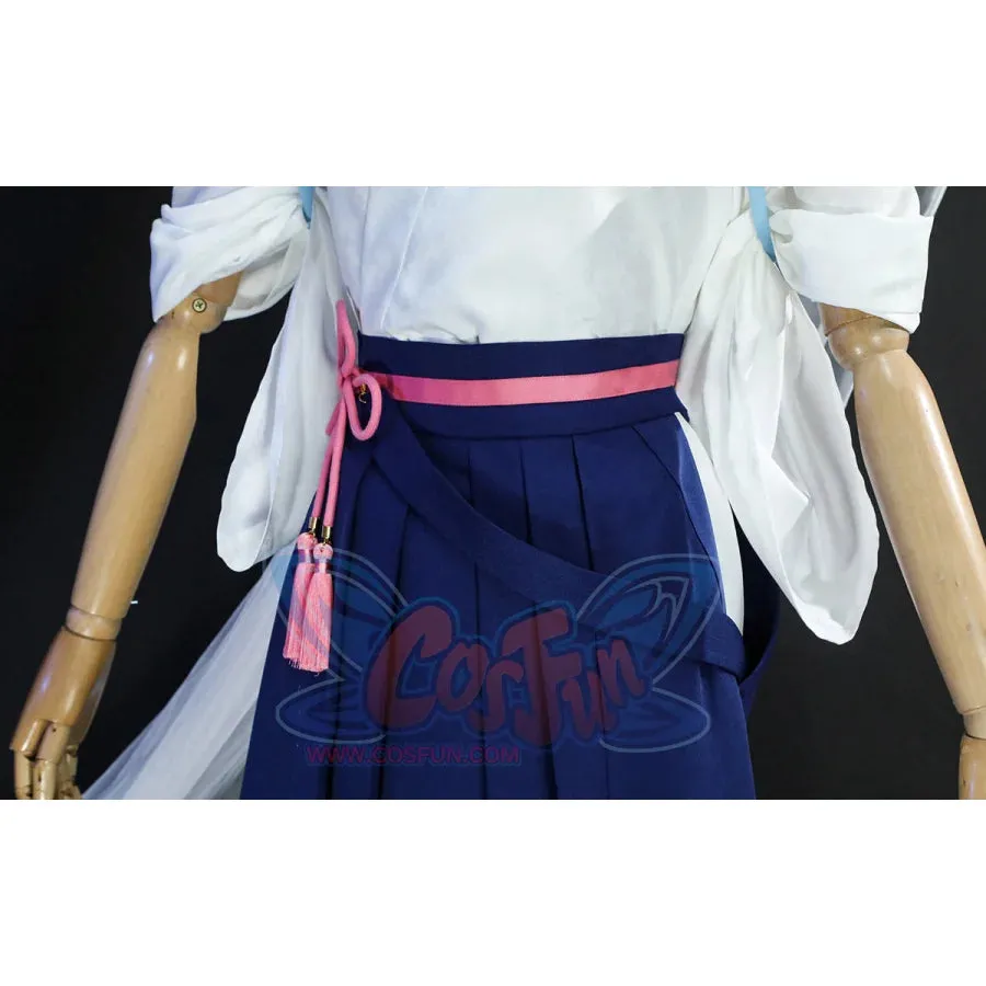 Game Genshin Inazuma Kamisato Ayaka Cosplay Costume C02056