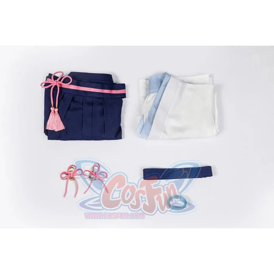 Game Genshin Inazuma Kamisato Ayaka Cosplay Costume C02056