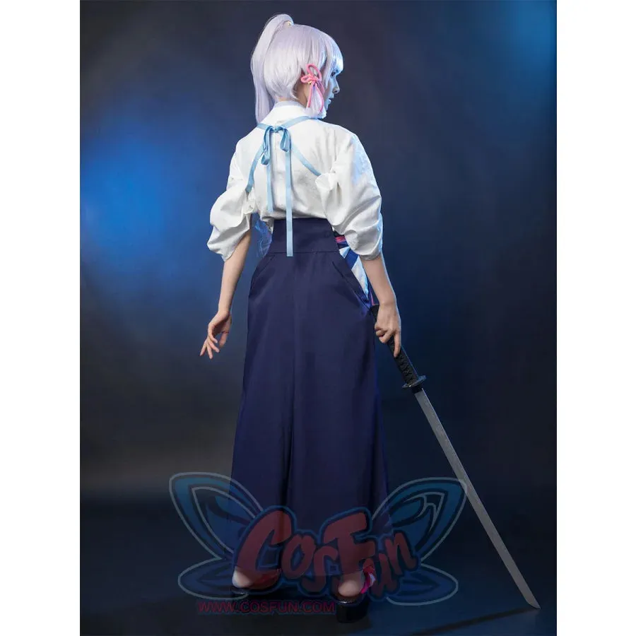 Game Genshin Inazuma Kamisato Ayaka Cosplay Costume C02056