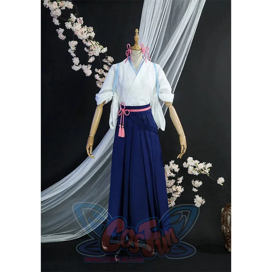 Game Genshin Inazuma Kamisato Ayaka Cosplay Costume C02056