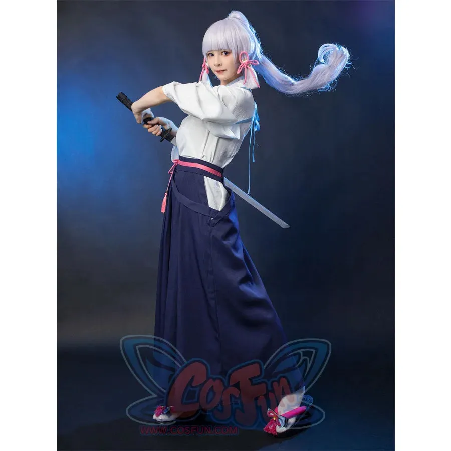 Game Genshin Inazuma Kamisato Ayaka Cosplay Costume C02056