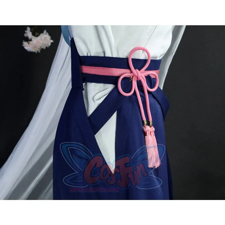 Game Genshin Inazuma Kamisato Ayaka Cosplay Costume C02056