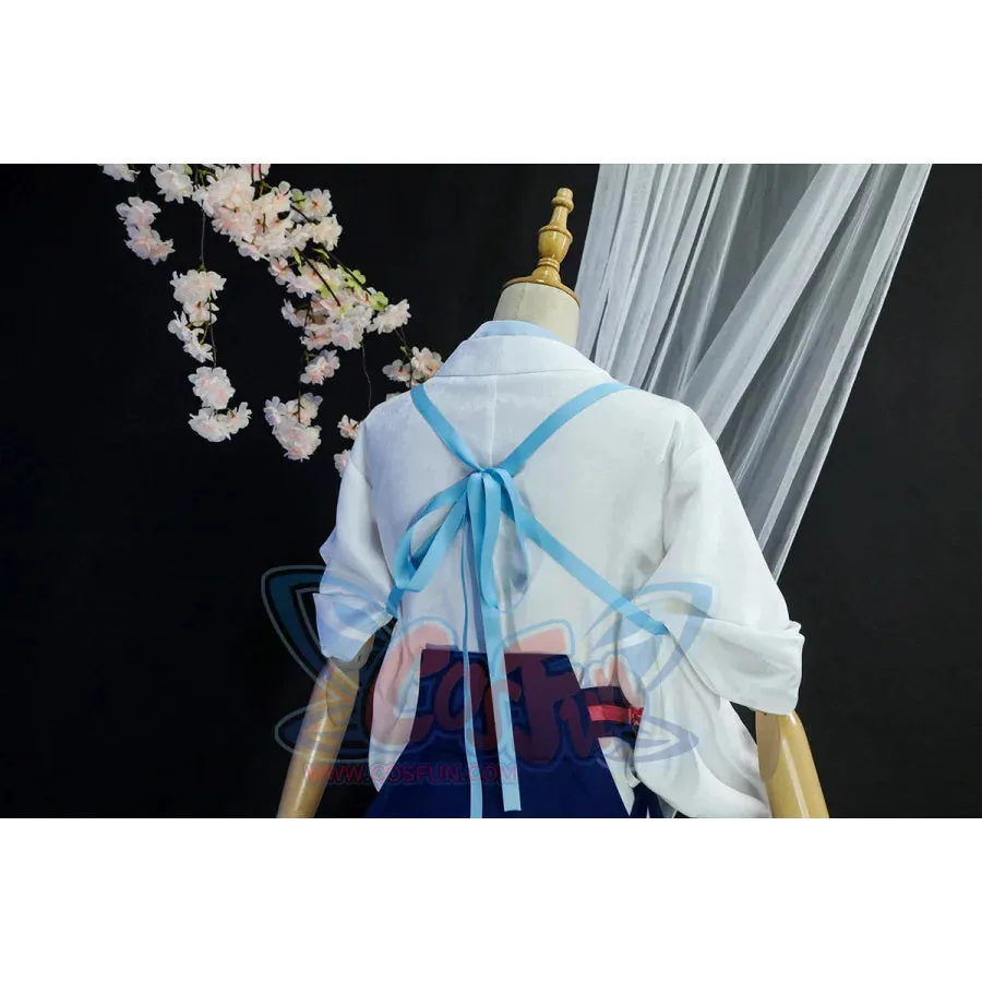 Game Genshin Inazuma Kamisato Ayaka Cosplay Costume C02056