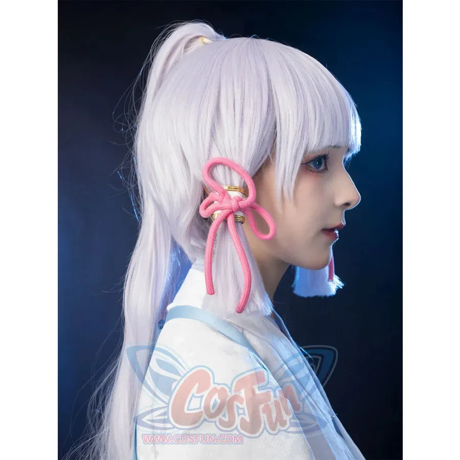 Game Genshin Inazuma Kamisato Ayaka Cosplay Costume C02056