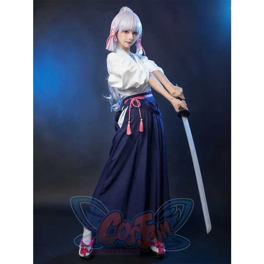 Game Genshin Inazuma Kamisato Ayaka Cosplay Costume C02056