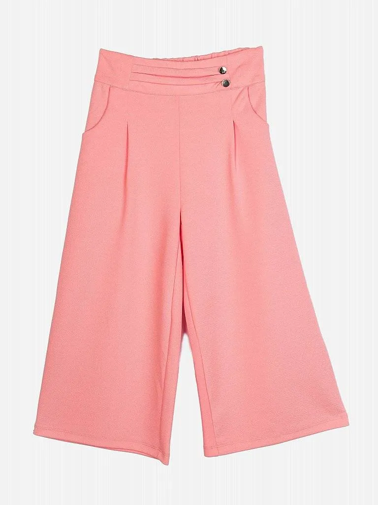 Girls Navy Blue Regular Culottes 12503