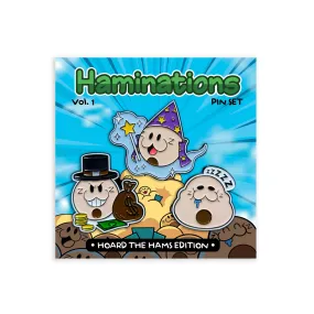 Hoard the Hams Pin Set