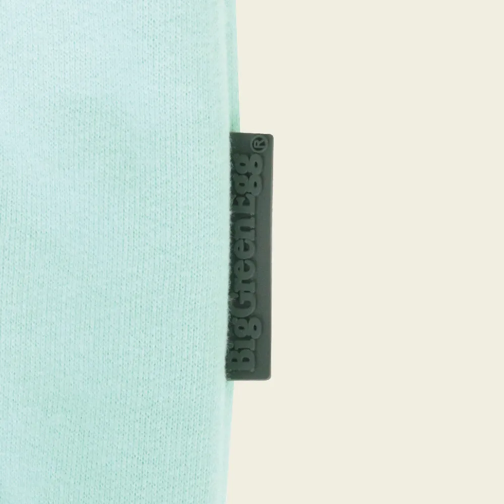 Hoodie - Peace, Love, EGGs - Mintgroen