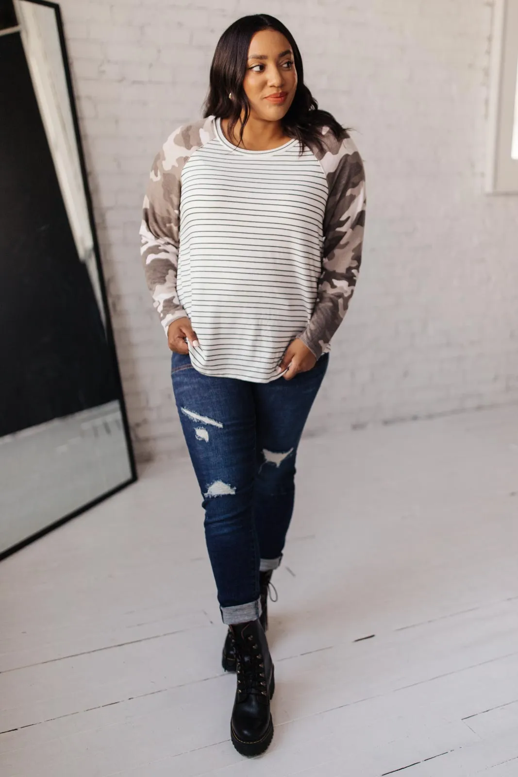 Lazy Days Raglan Top