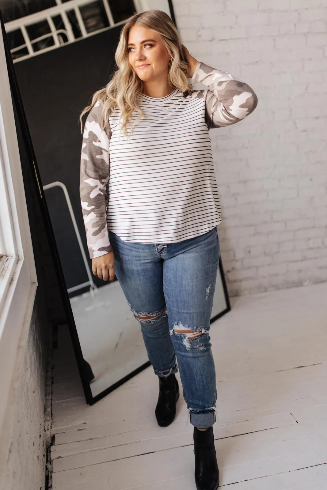 Lazy Days Raglan Top