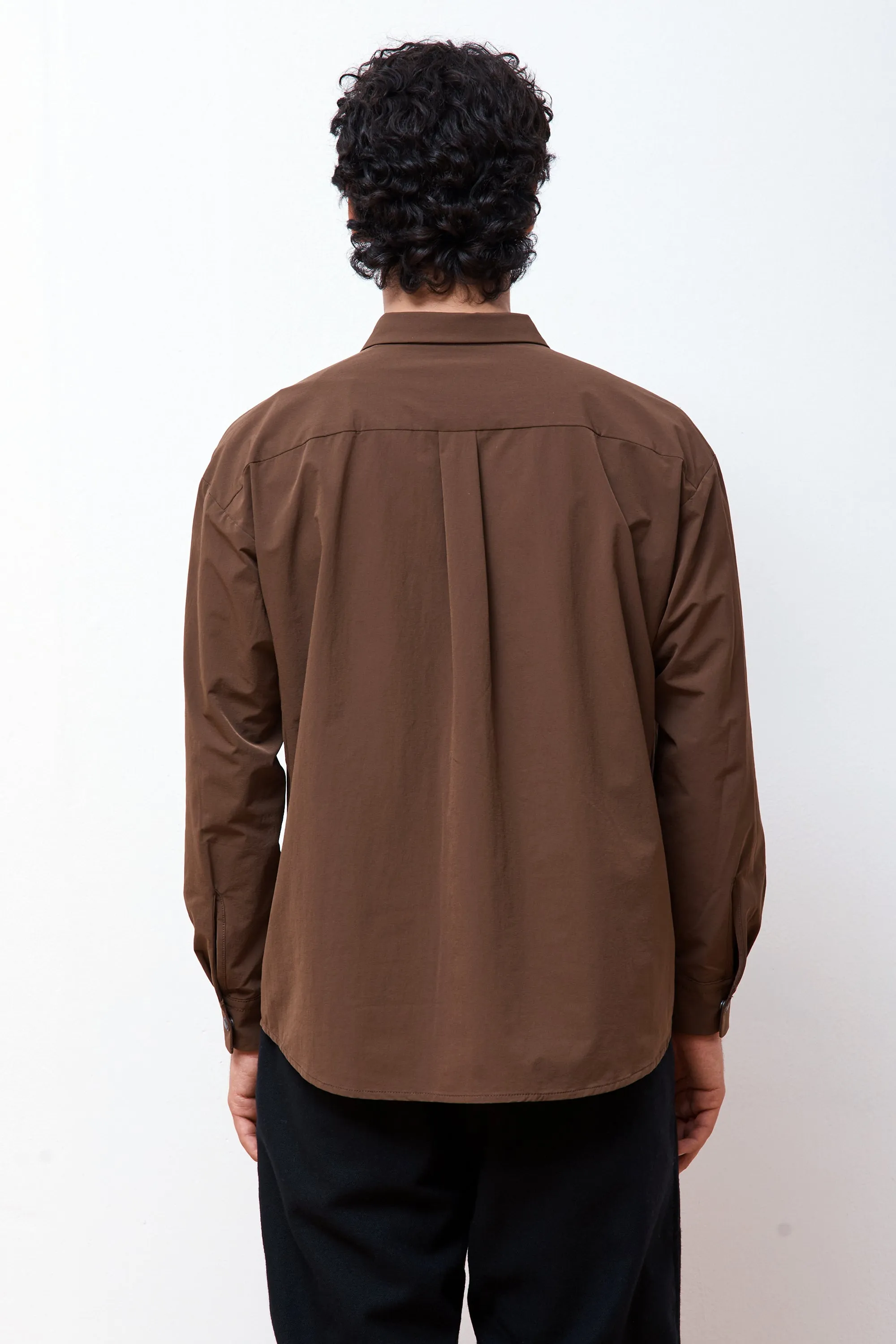 Light W Cloth Shirt Brown