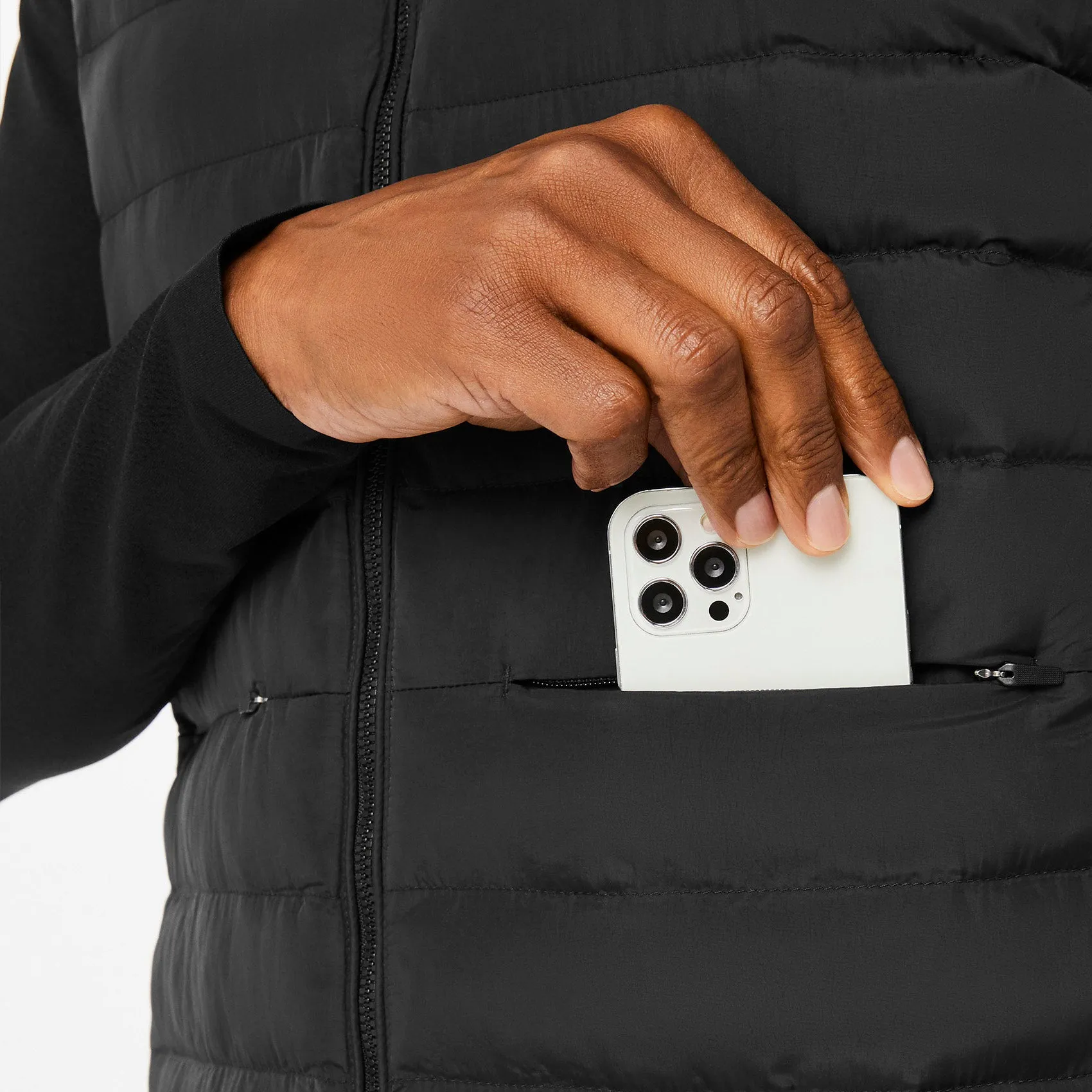 men's Black On-Shift™ Packable - Puffer Vest
