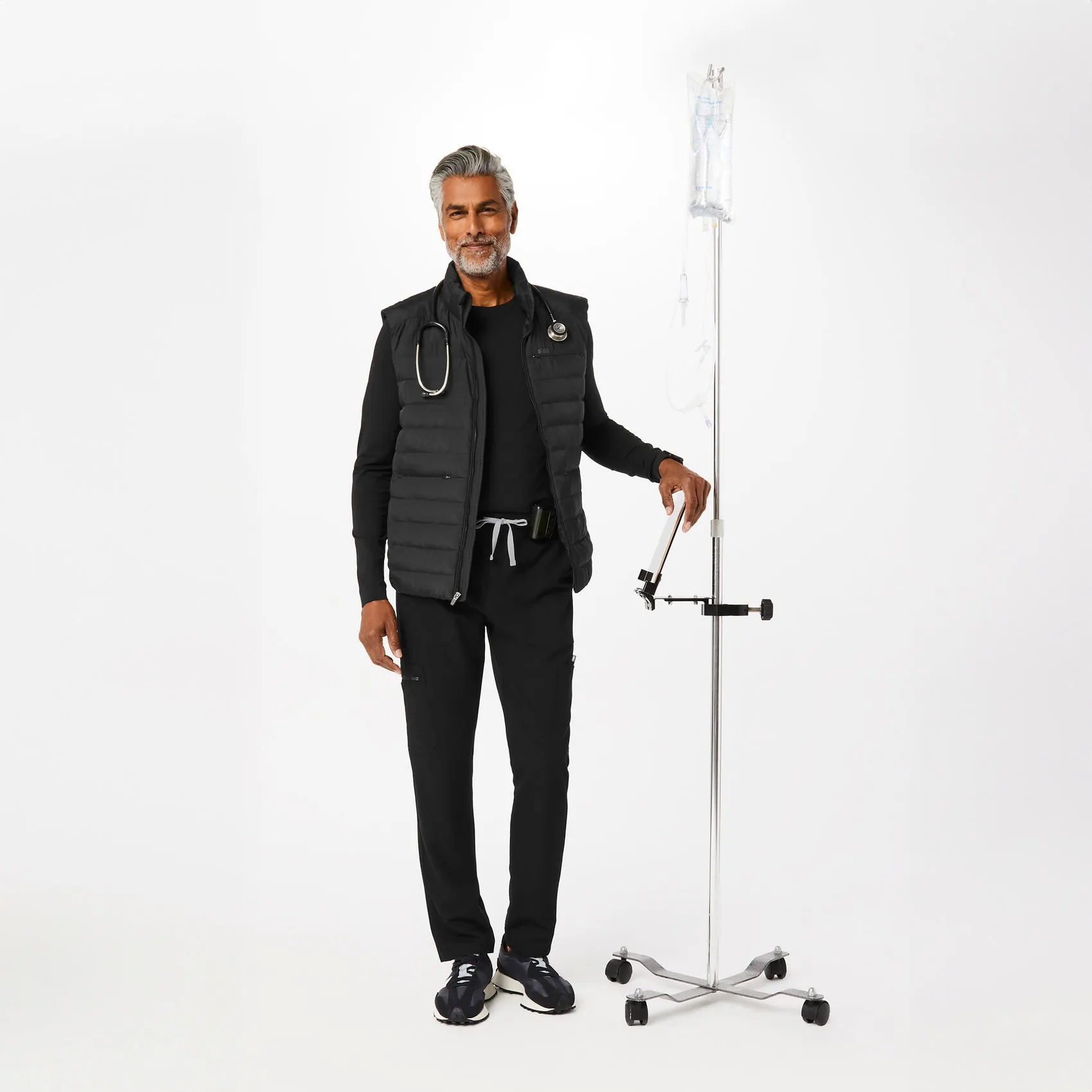 men's Black On-Shift™ Packable - Puffer Vest