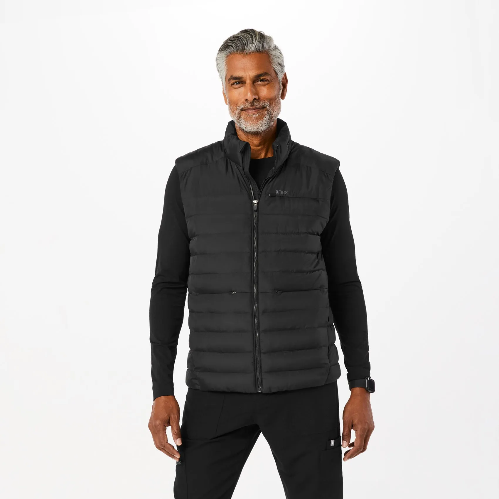 men's Black On-Shift™ Packable - Puffer Vest
