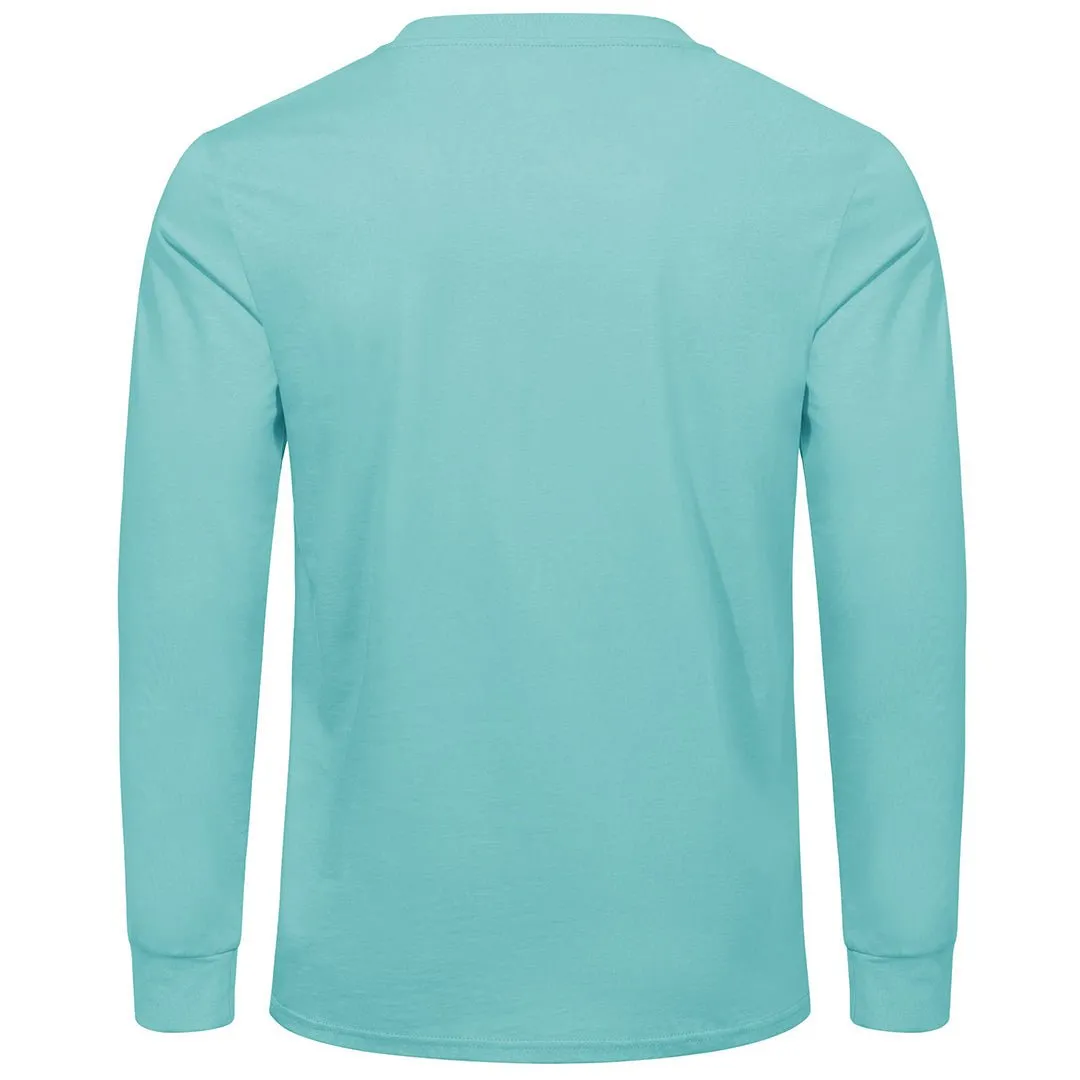 Men's Cotton Henley Moisture Wicking Casual Shirts 2024 Long Sleeve