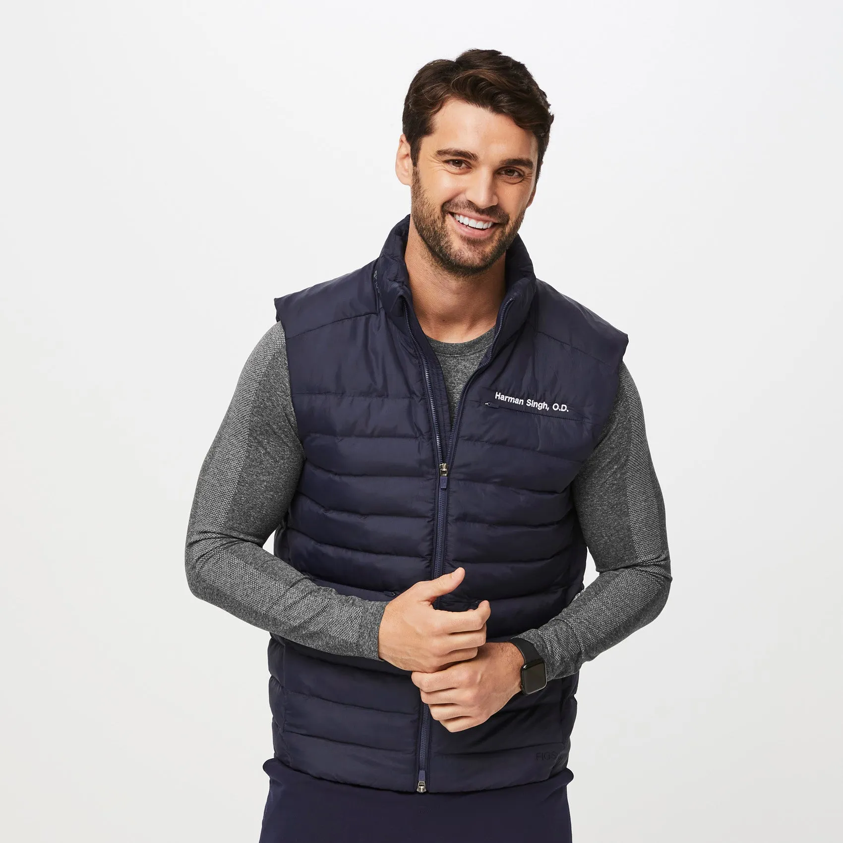 men's Navy On-Shift™ Packable - Puffer Vest