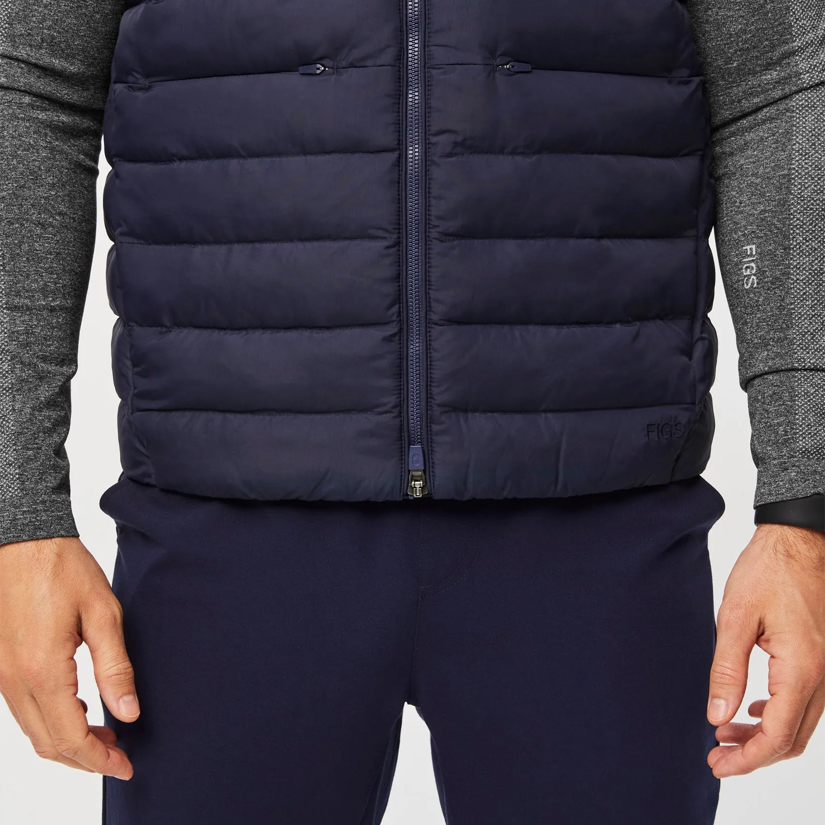 men's Navy On-Shift™ Packable - Puffer Vest