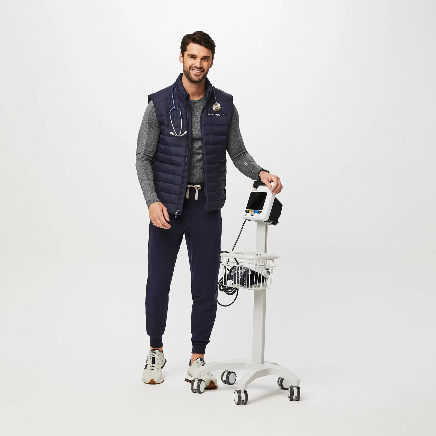 men's Navy On-Shift™ Packable - Puffer Vest