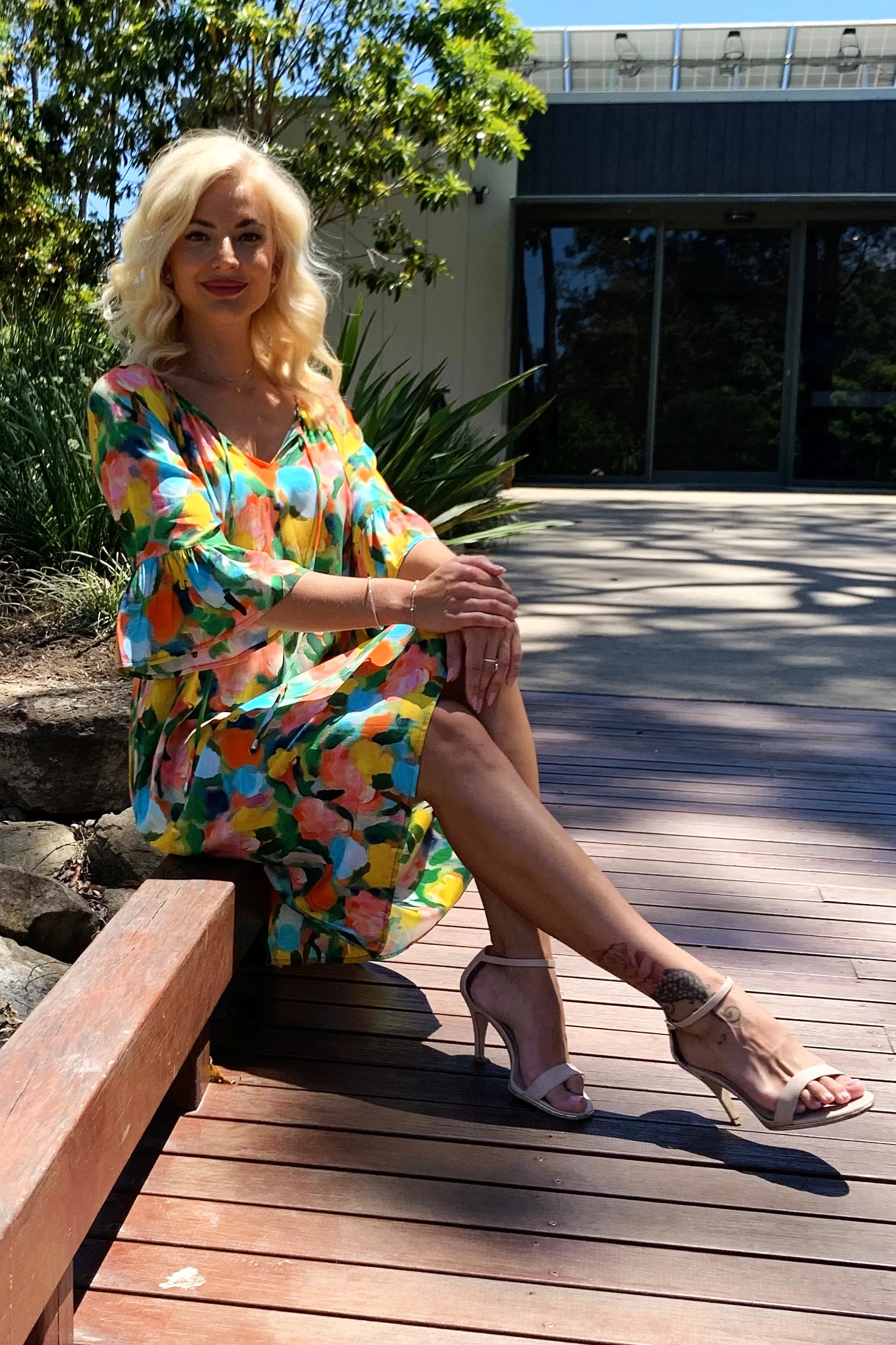 Monet Tunic Pocket Dress