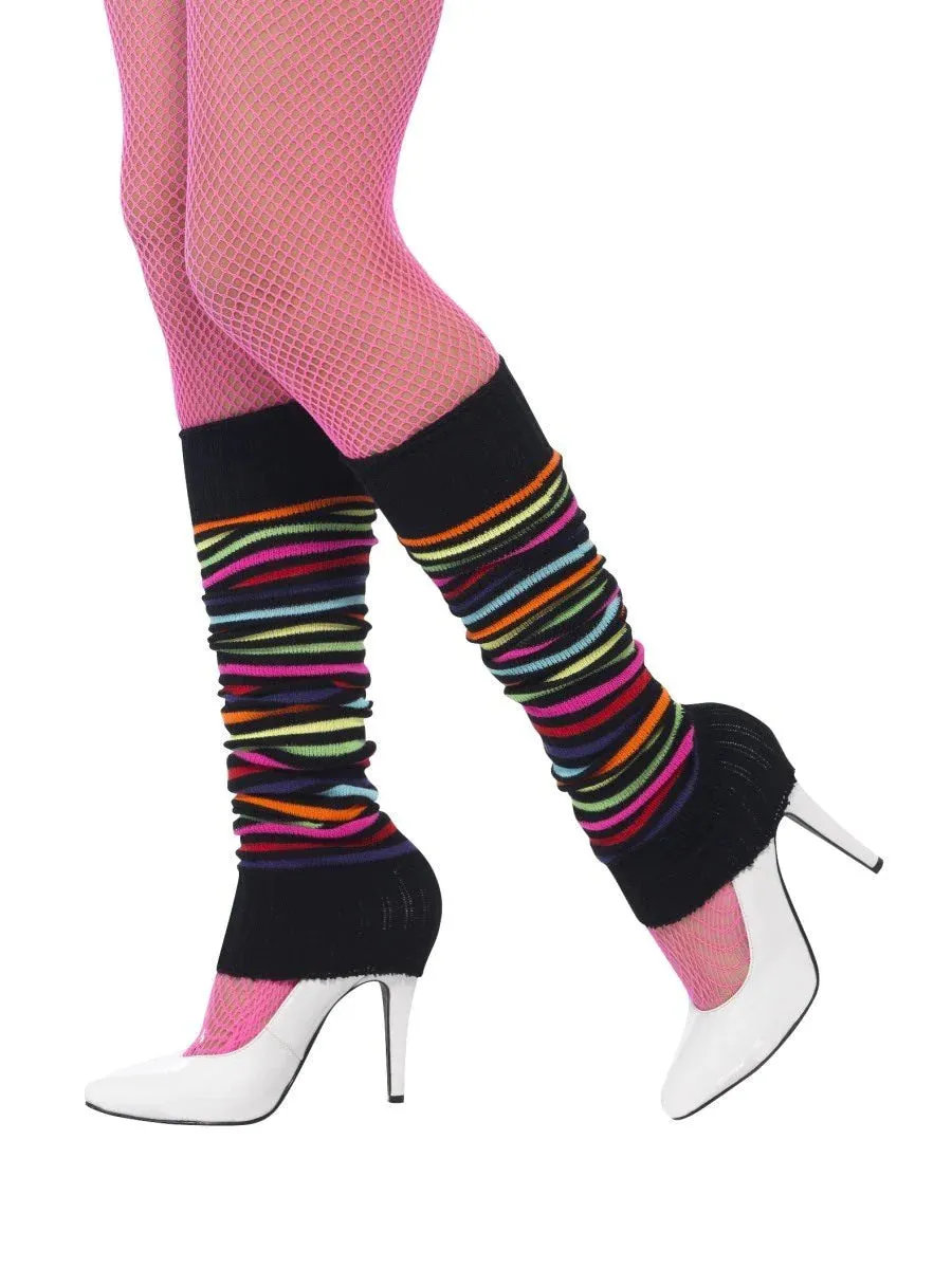 Neon Legwarmers - Striped