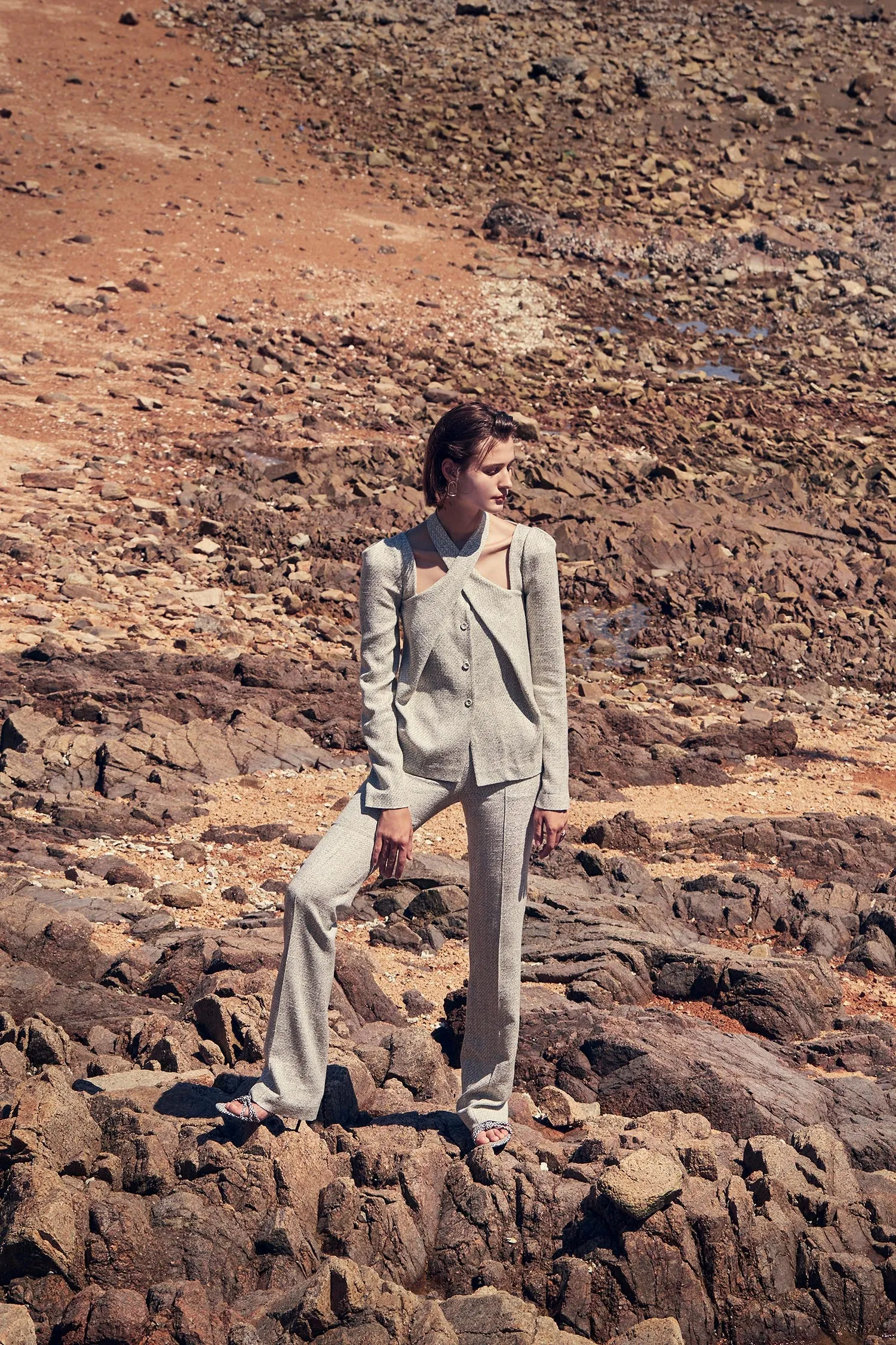 PRAIA TWEED PANTS