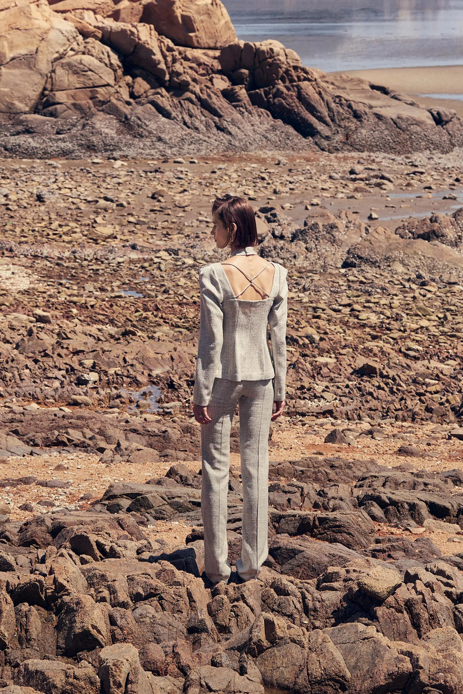 PRAIA TWEED PANTS