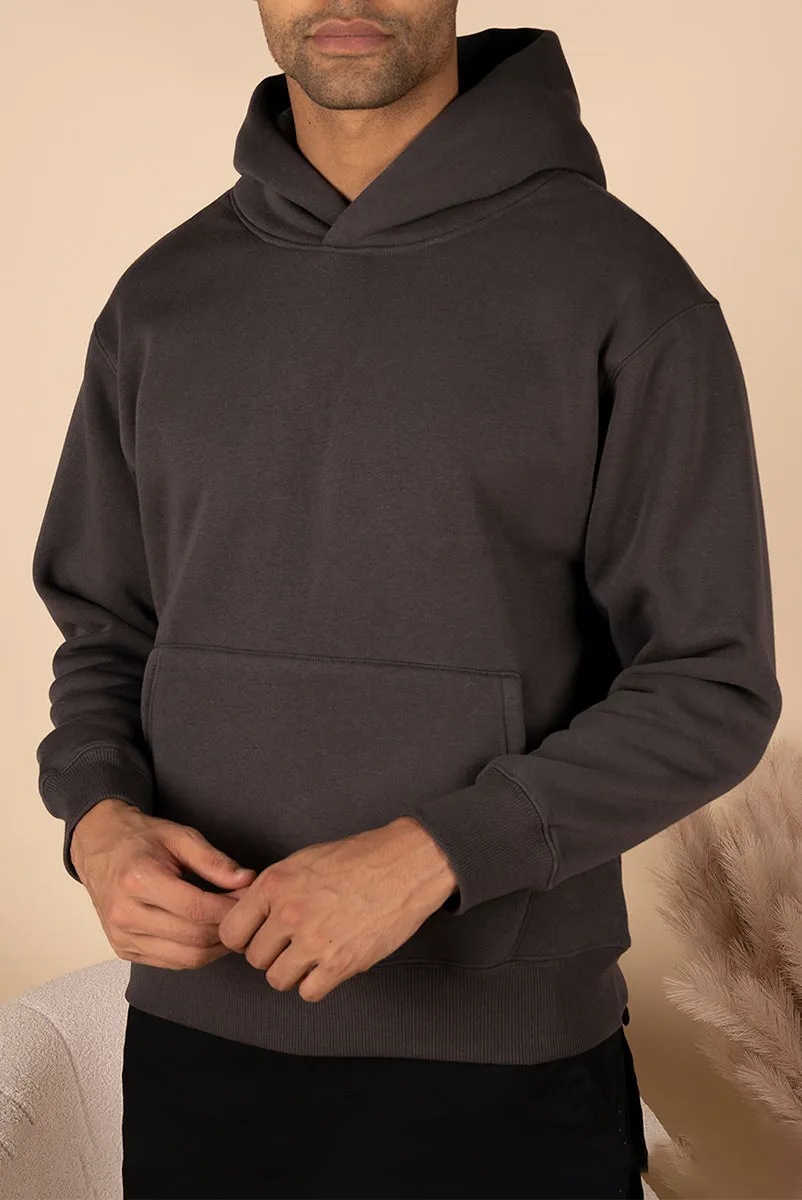 Premium Oversized Hoodie - Charcoal