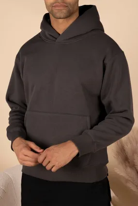 Premium Oversized Hoodie - Charcoal