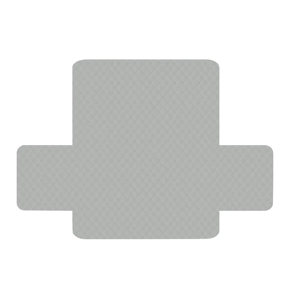 Quilted Grey 3 Seater Sofa Cover, Anti-Slip, Artiss
